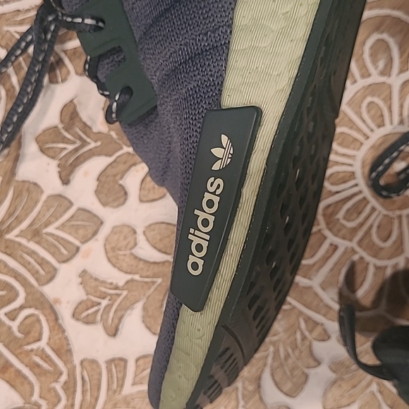 Adidas NMD_1 STLT Primeknit Running Shoe. Linen Green Men's Size 9.5. - Picture 4 of 10